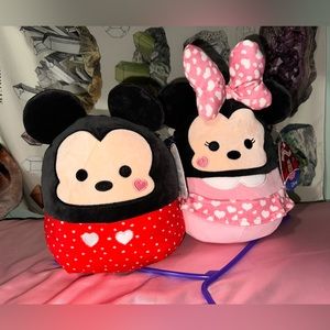 SQUISHMALLOW | Disney Minnie & Mickey Valentine’s day 8 inches |